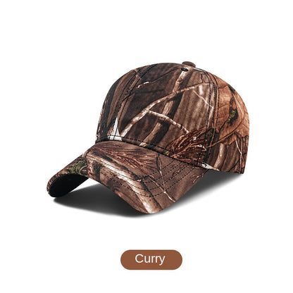Men's Camouflage Baseball Cap | Outdoor Sun Protection Hunting & Fishing Adjustable Hat