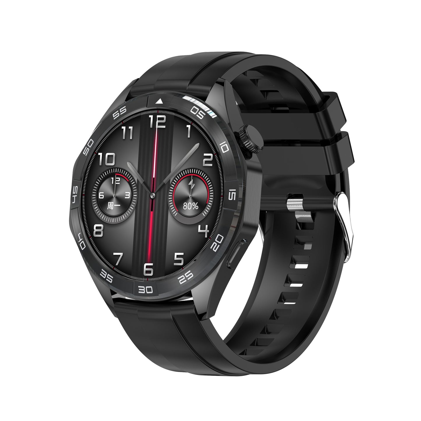 Luxury Business Smart Watch with Bluetooth Calling - Round Screen Health Monitoring Watch