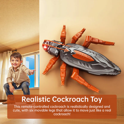 Remote Control Climbing Gecko Robot | Realistic Animated Spider Toy for Glass & Smooth Walls | Christmas Gifts