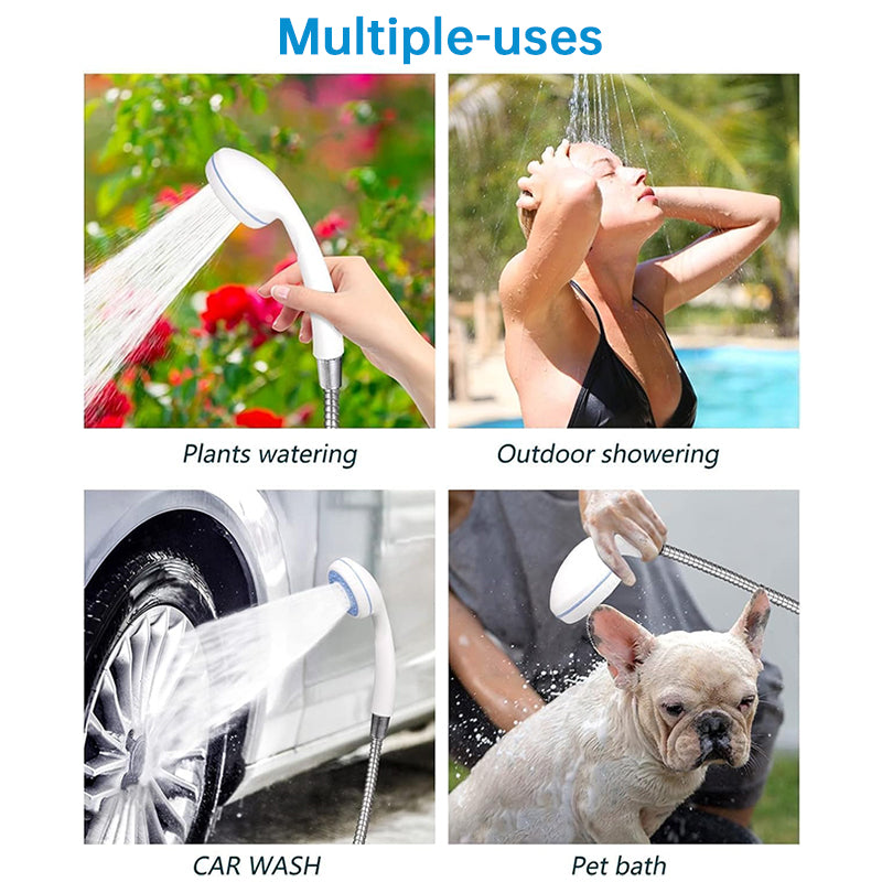 USB Rechargeable Portable Shower Pump | Outdoor Camping Bathing Kit