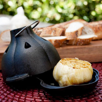 Cast Iron Garlic Roaster & Multi-Purpose Aromatherapy Burner