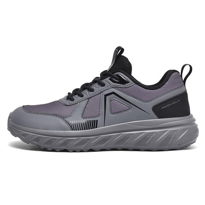 Men's Casual Running Shoes with Wide Toe Box - Comfortable Shock Absorption Sneakers