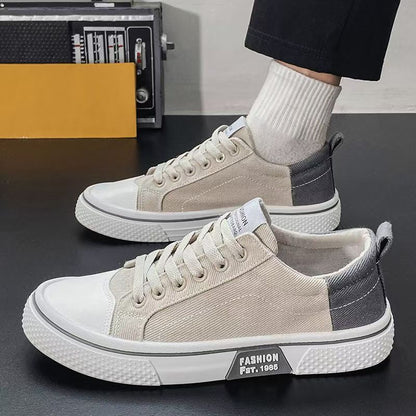Men's Summer Breathable Canvas Casual Sneakers