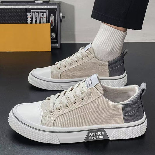 Men's Summer Breathable Canvas Casual Sneakers