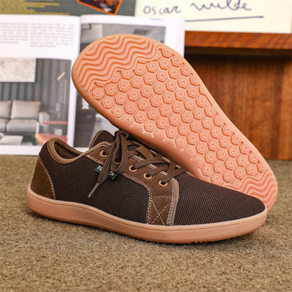 Unisex Wide Head Barefoot Shoes - Summer Breathable Mesh Casual Sports Sneakers