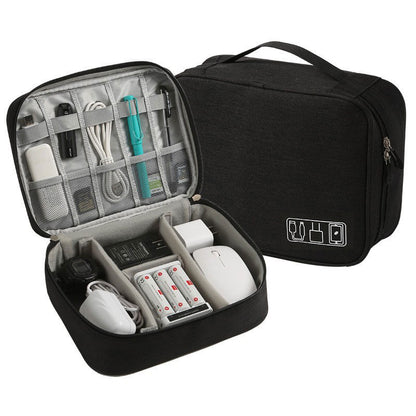 Waterproof Travel Cable Organizer Bag | Portable Digital Electronics Storage Pouch