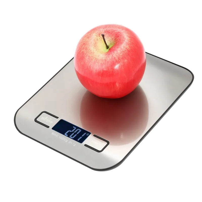 Professional Digital Kitchen Scale - High-Precision Stainless Steel Food Scale for Baking & Meal Prep