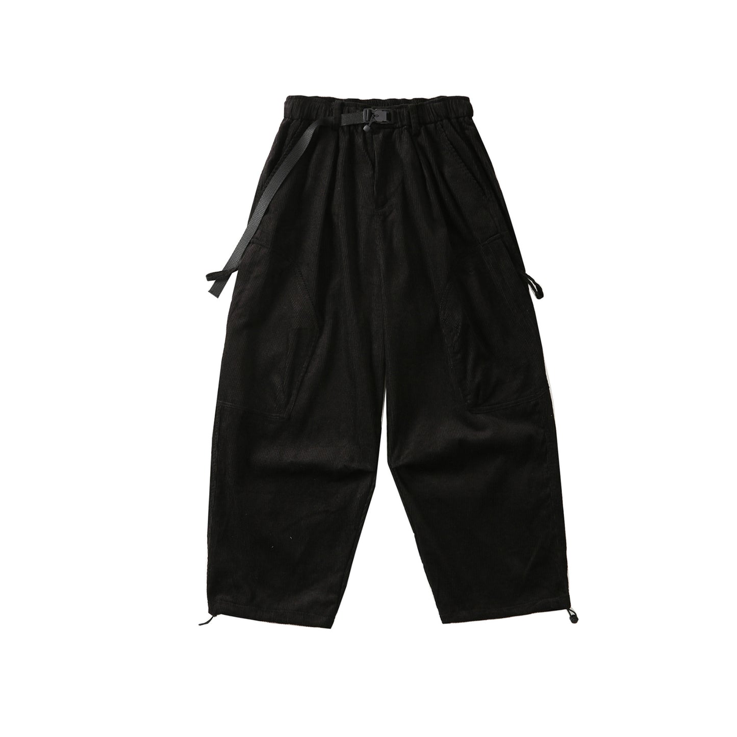 Men's Corduroy Multi-Pocket Loose Straight Casual Work Pants