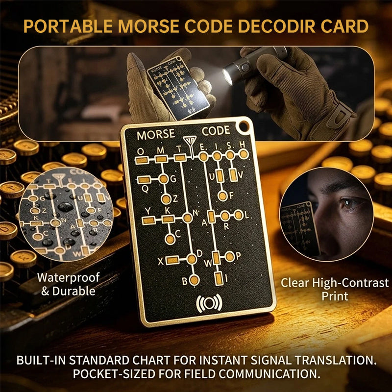 DIY Morse Code Learning Card | PCB Board with LED Practice Tool