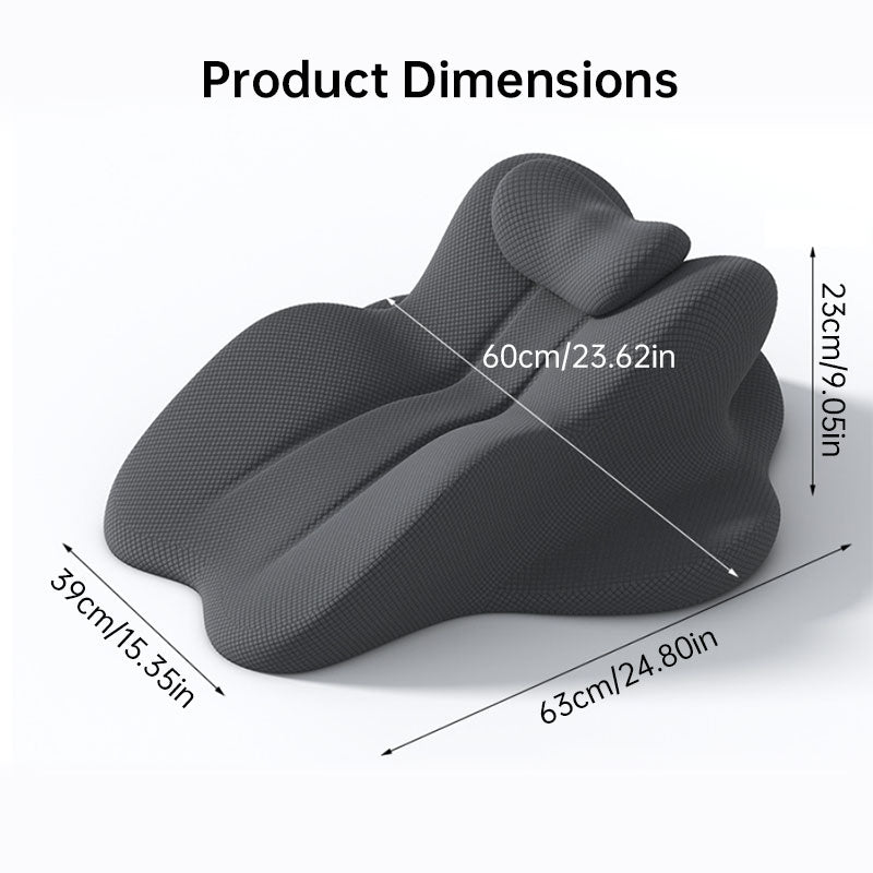 Ergonomic Wedge Pillow for Couples - Multi-Functional Body Support Cushion