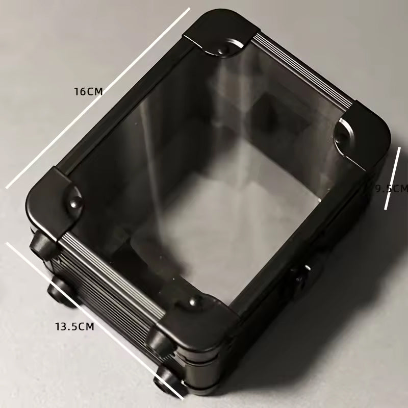 Lightweight Protective Aluminum Organizer and Display Case