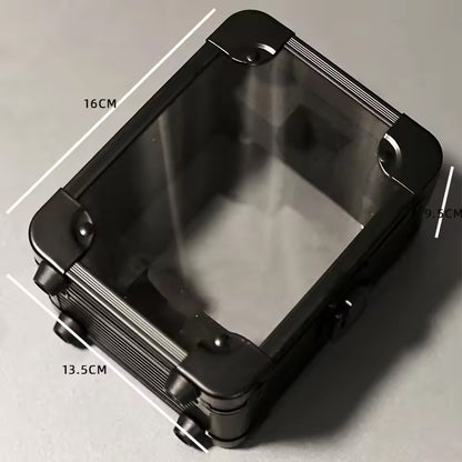 Lightweight Protective Aluminum Organizer and Display Case