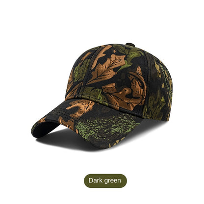 Men's Camouflage Baseball Cap | Outdoor Sun Protection Hunting & Fishing Adjustable Hat