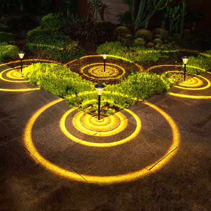 Outdoor Solar Garden LED Lights - Waterproof Landscape Lawn Path Decor with Auto-Induction