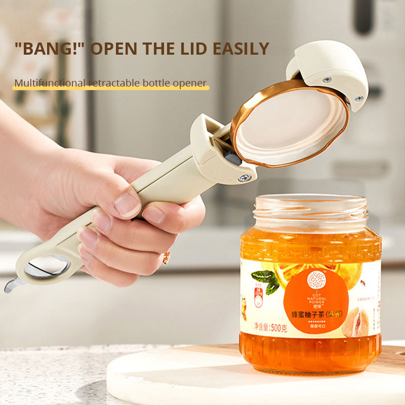 Stainless Steel Labor-Saving Jar & Bottle Opener