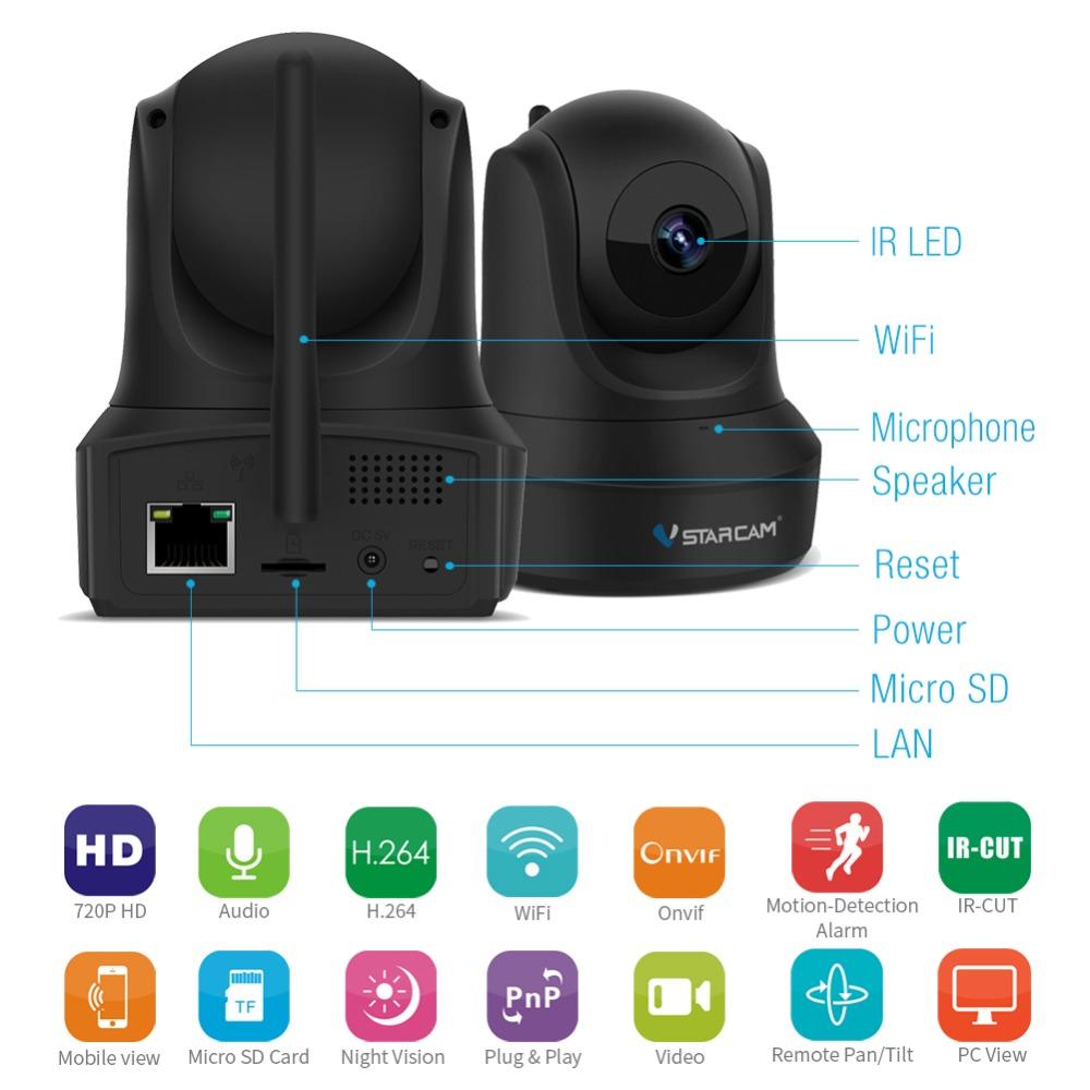 VStarcam C29S 1080P Full HD Wireless WIFI IP Pan/Tilt Security Camera