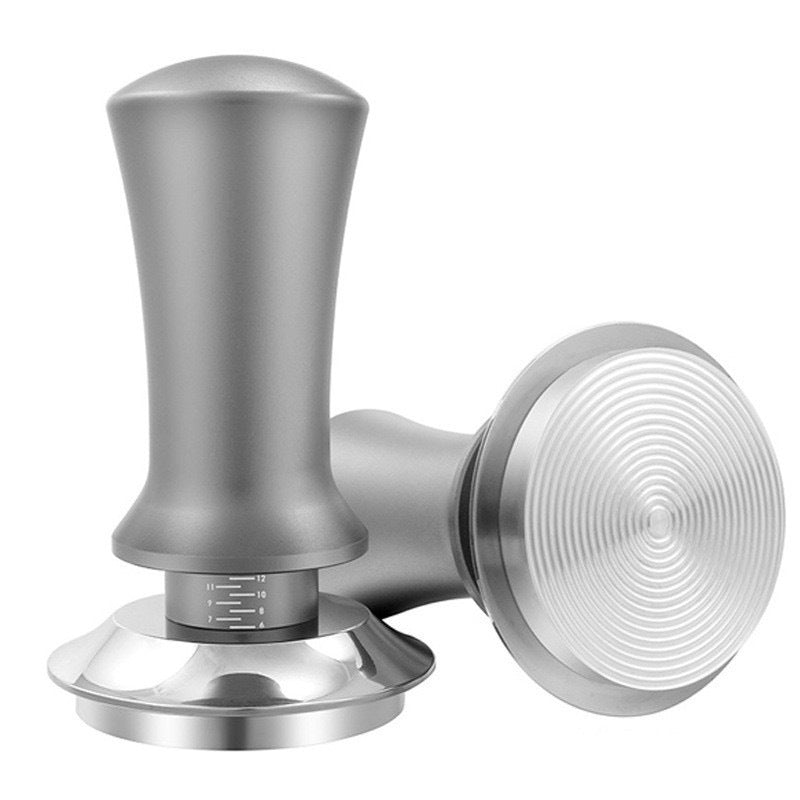 Premium 304 Stainless Steel Adjustable Coffee Tamper with Scale