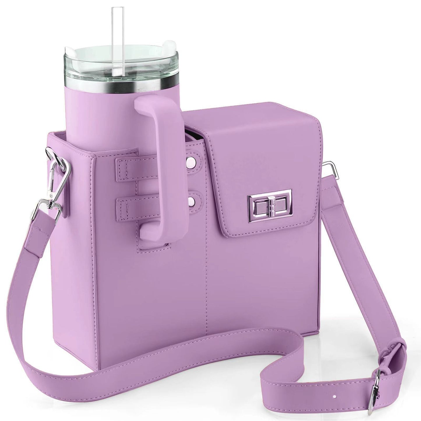Outdoor Portable Insulated Bottle Bag | Crossbody Tumbler Cup Holder