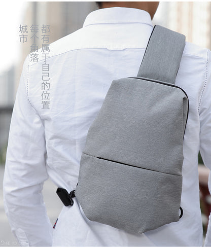 KAKA Casual Waterproof Chest Sling Bag - Unisex Multi-Functional Sports Shoulder Pack