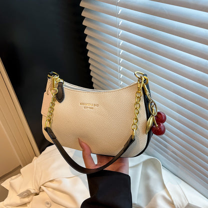 Versatile One Shoulder Crossbody Chain Dumpling Bag