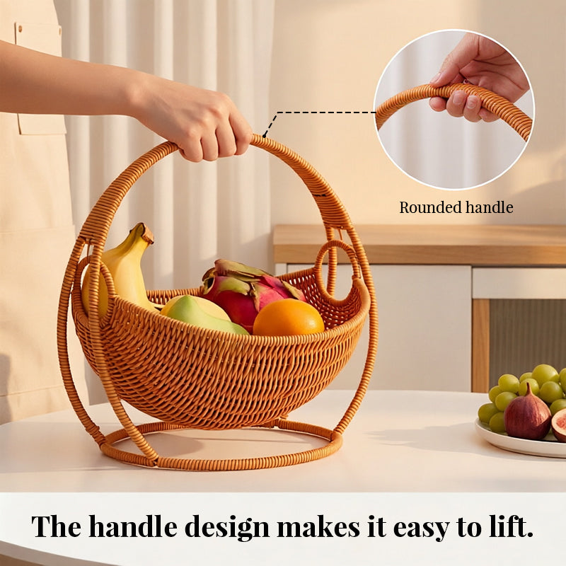 Indoor Wicker Pet Hammock | Elevated Hanging Basket Bed for Cats & Small Dogs