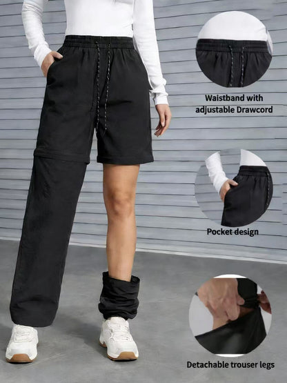 Women's Convertible Hiking Pants | Quick-Dry Waterproof Cargo Trousers