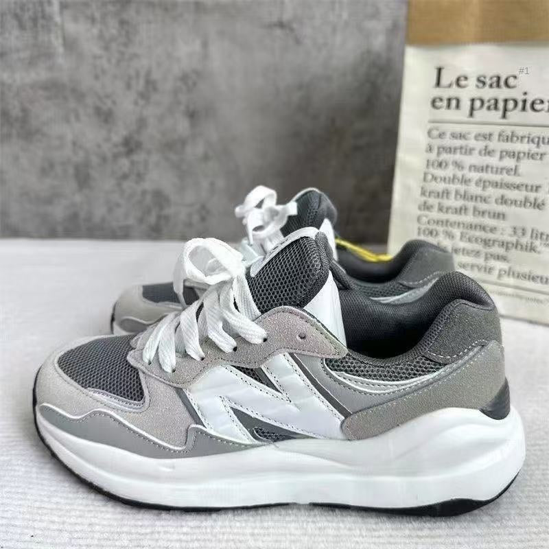 Retro Ancestor Grey Reflective Sneakers - Unisex Trendy Lifestyle Dad Shoes