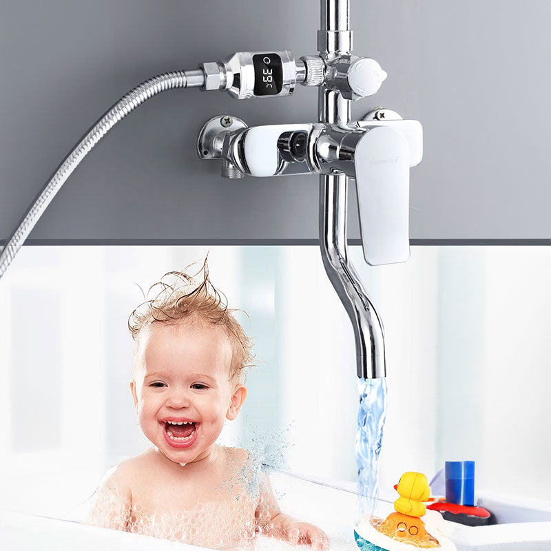 LED Digital Shower Thermometer – Real-Time Water Temperature Monitor for Safe & Comfortable Bath