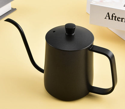 Stainless Steel Gooseneck Coffee Kettle - Narrow Long Spout Hand Brewing Pot