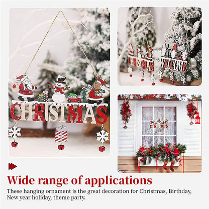 DIY Foldable Gnome Christmas Hanging Ornament - Festive Wall Decor