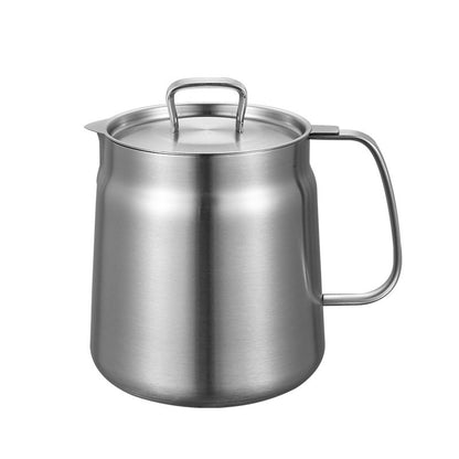 304 Stainless Steel Oil Filter Pot & Frying Basket Set