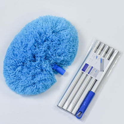 Long-Reach Circular Ceiling Fan Duster – Extendable Aluminum Pole for Easy High-Access Cleaning