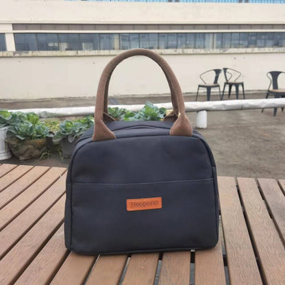 Printed Thermal Lunch Bag - Insulated Aluminum Foil Bento Tote