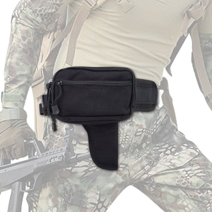 Tactical Gun Holster Waist Pack | EDC Concealed Pistol Belt Pouch