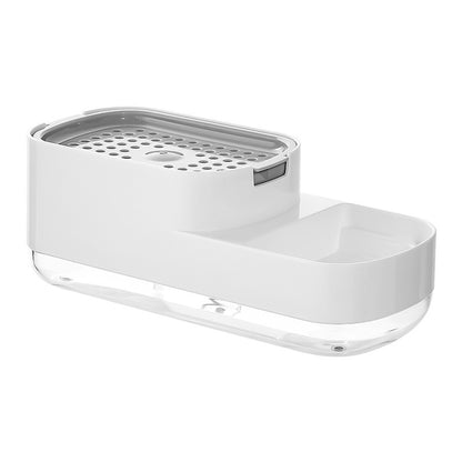 2-in-1 Kitchen Soap Dispenser and Sponge Holder Caddy