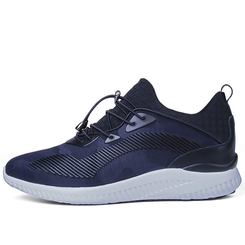 Premium Height Increasing Men's Sport Sneakers - Stylish & Breathable Casual Shoes