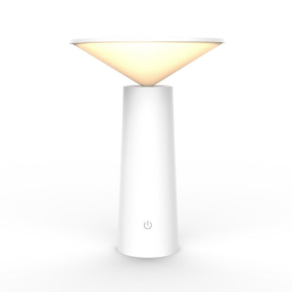 Nordic Minimalist LED Table Lamp – Sleek Rechargeable Night Light for Bedroom & Coffee Table