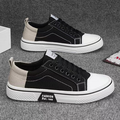 Men's Summer Breathable Canvas Casual Sneakers