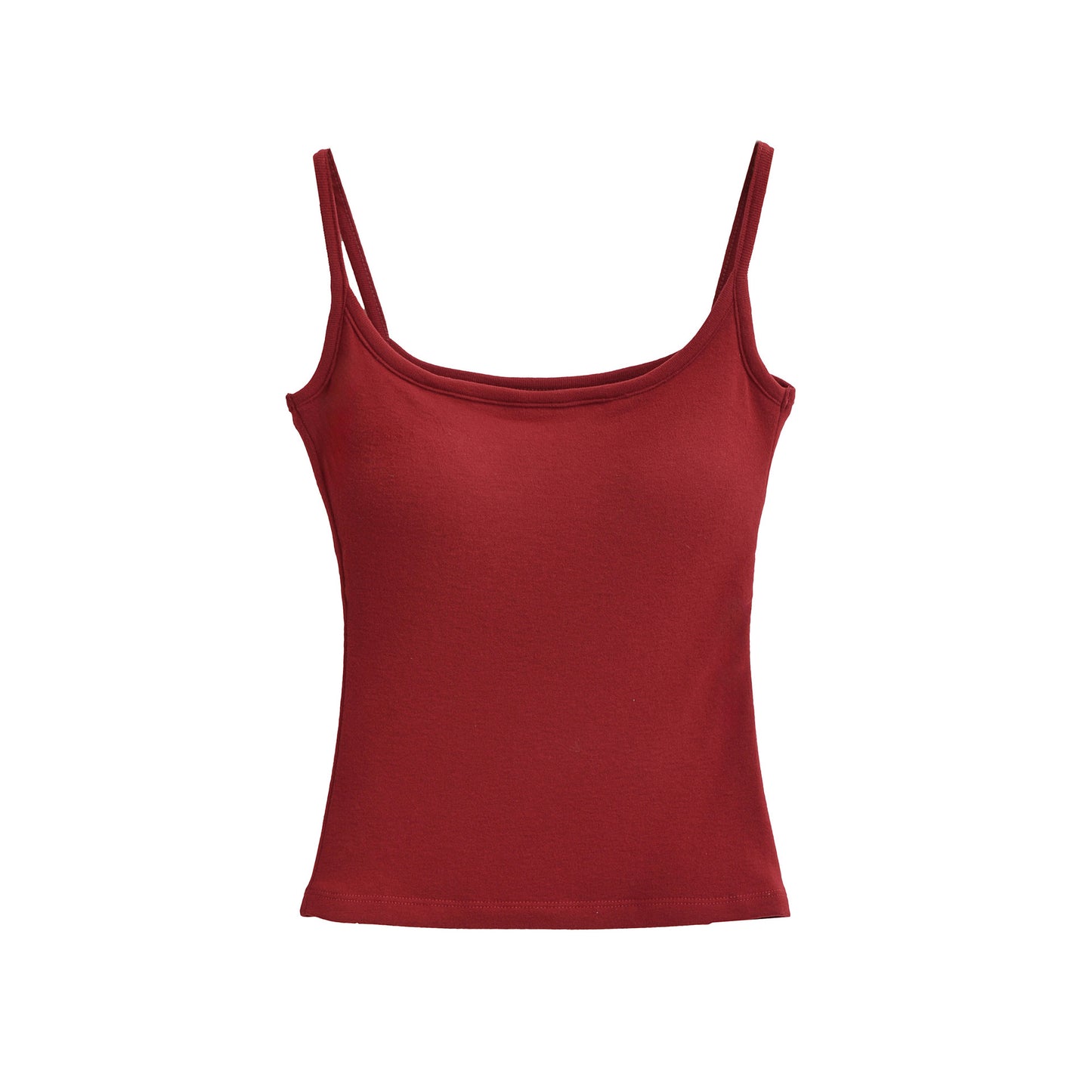 Women's Basic Cotton Blend Tank Top Camisole Sling Vest