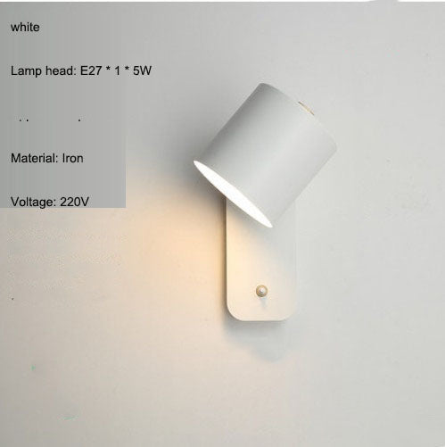 Modern Adjustable LED Wall Light – Elegant Bedside Lamp for Bedroom, Study & Corridor