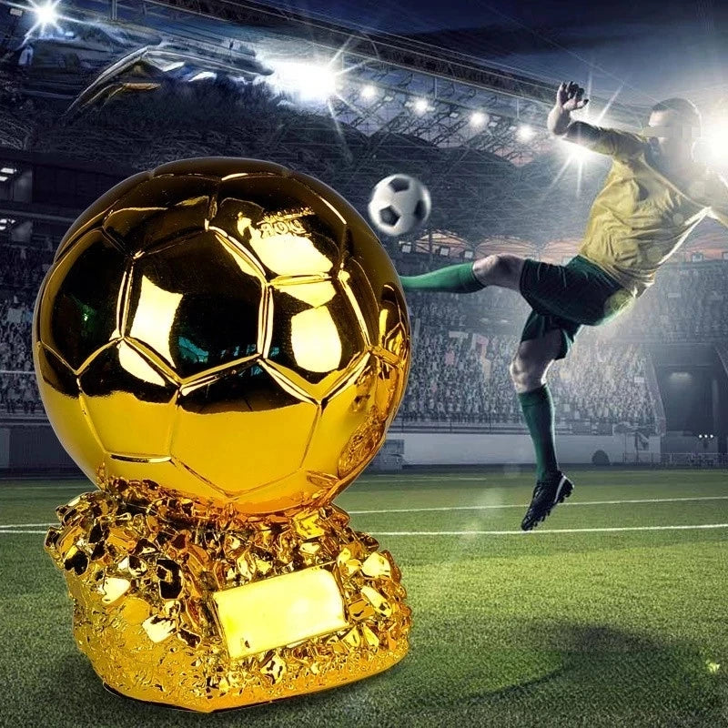 European Football Golden Ball Award Trophy - Ballon d'Or Replica Souvenir