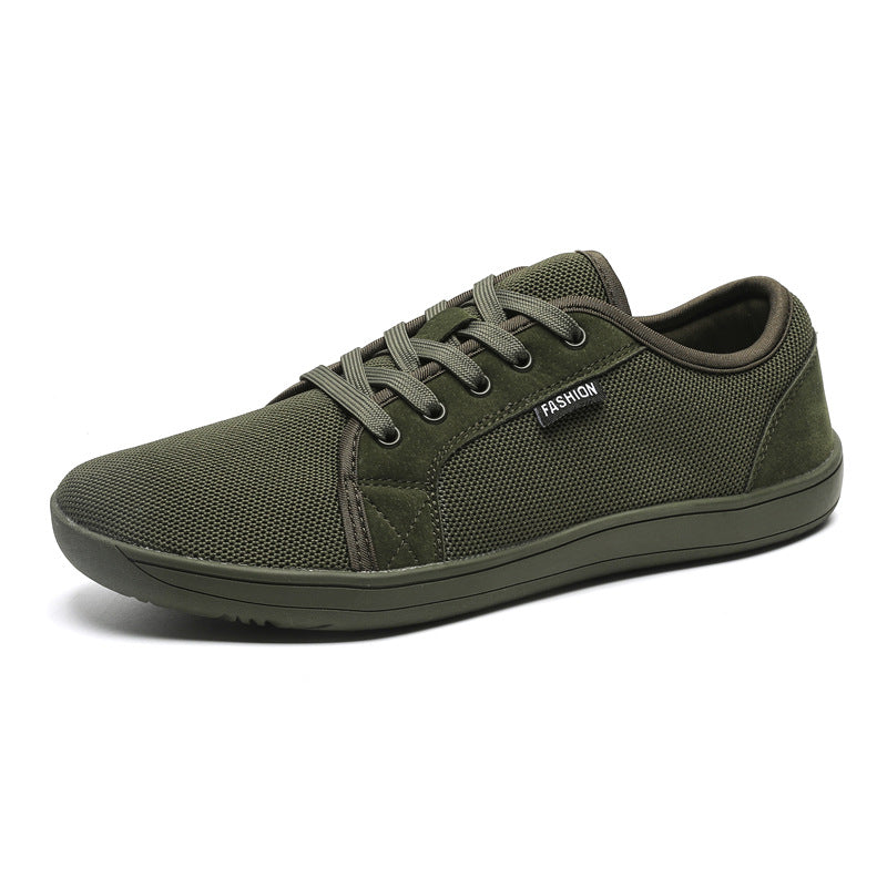 Unisex Wide Head Barefoot Shoes - Summer Breathable Mesh Casual Sports Sneakers