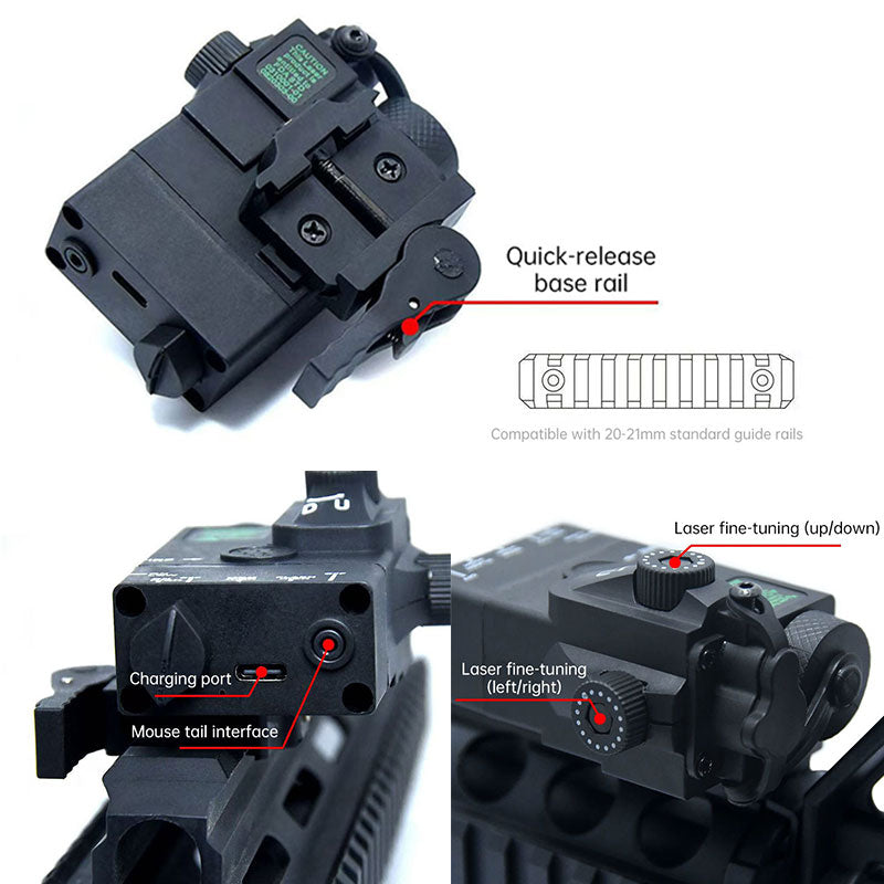 Professional Tactical Laser Sight & IR Light Kit - MINI-A2 PEQ15 for 20MM Picatinny Rail