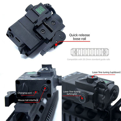 Professional Tactical Laser Sight & IR Light Kit - MINI-A2 PEQ15 for 20MM Picatinny Rail
