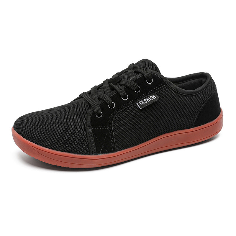 Unisex Wide Head Barefoot Shoes - Summer Breathable Mesh Casual Sports Sneakers