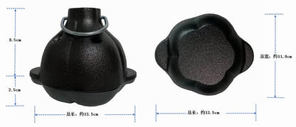 Cast Iron Garlic Roaster & Multi-Purpose Aromatherapy Burner
