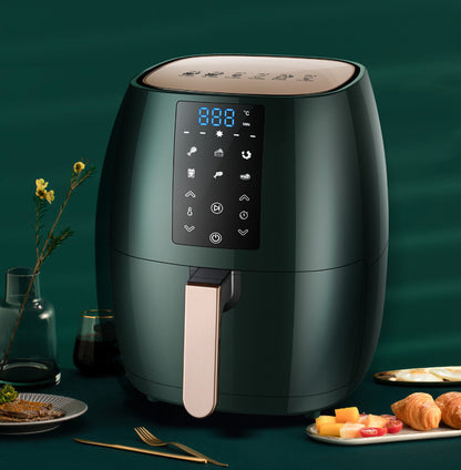 5.5L Smart Touch Digital Air Fryer - Large Capacity Automatic Power-Off
