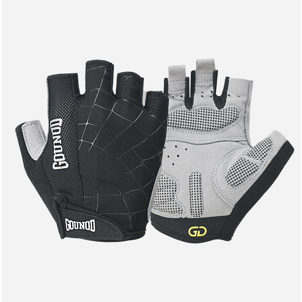 Spider Web Fitness Gloves with Thickened Anti-Slip Palm - Wear-Resistant Sports Gear