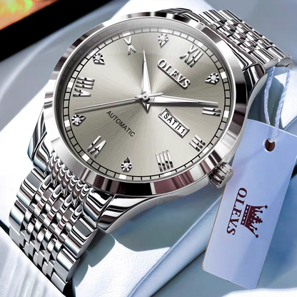 OLEVS Luxury Men's Automatic Mechanical Watch - Waterproof Luminous Business Wristwatch