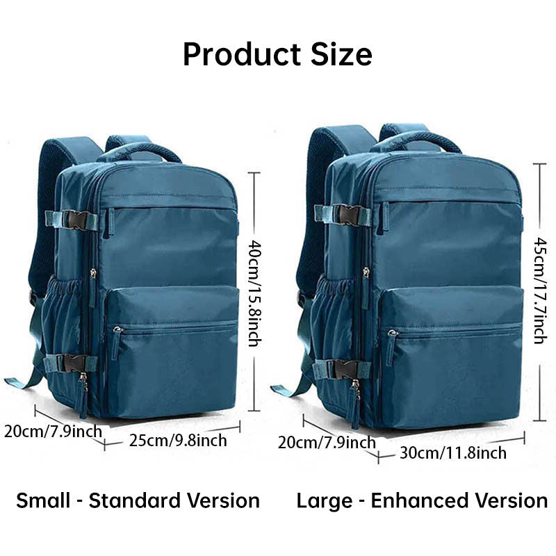 Expandable Vacuum Compression Travel Backpack - Ryanair Approved Cabin Bag